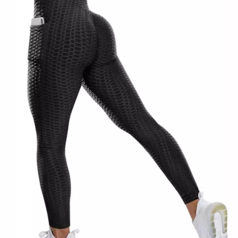 Butt lift Tiktok honeycomb highwaist long Leggings
